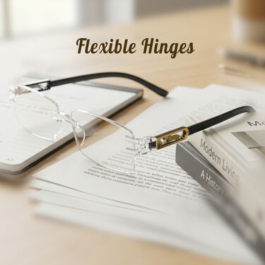 Rimless Adaptive Power Reading Glasses B1G3 Free (4ORG)