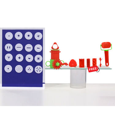 16 Pcs Namkeen Maker + 6 Pcs Roller Cutter (NM2)