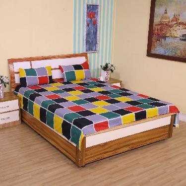 Pack Of 8 Double Bed Sheets With16 Pillow Covers Free (8BS64)