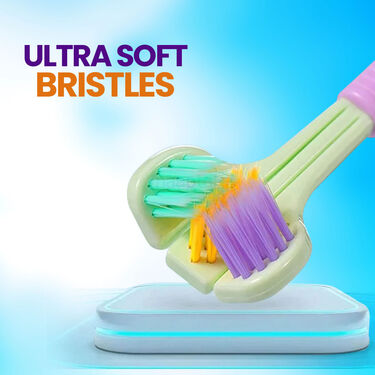 Triple Angle Toothbrush Ultra Soft Bristles Buy 1 Get 1 (2B2)