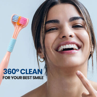 Triple Angle Toothbrush Ultra Soft Bristles Buy 1 Get 1 (2B2)