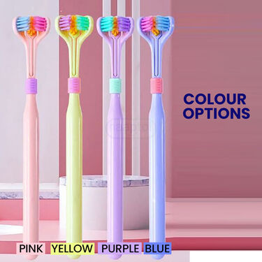 Triple Angle Toothbrush Ultra Soft Bristles Buy 1 Get 1 (2B2)
