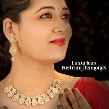 3 Austrian Diamond Necklace Set (3AUD19)