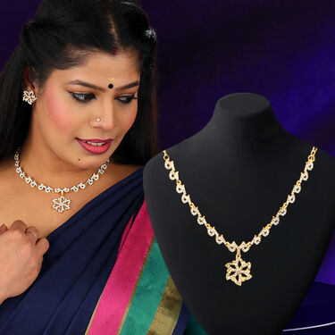 7 Austrian Diamond Necklace Set (7AUD2)
