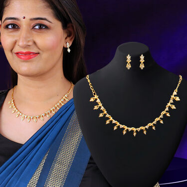 7 Austrian Diamond Necklace Set (7AUD2)