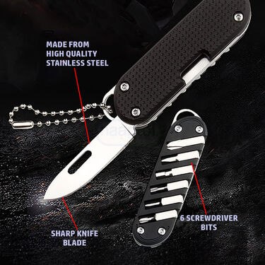 7 in 1 Mini Tool Adjustable Screwdriver (D23)