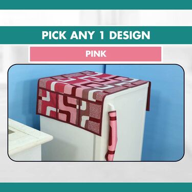 7 Pcs Fridge Cover Set + 14 Free Gifts