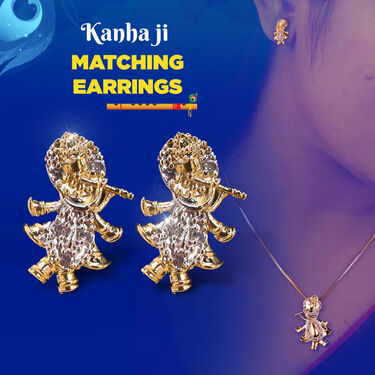 American Diamond Kanha ji Pendant Set (ADKPS1)