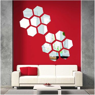 Acrylic Mirror Stickers For Wall Pick Any 1 (MWS-1)