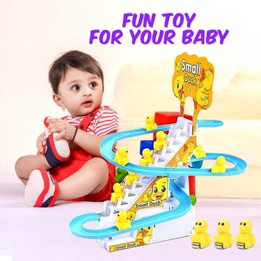 Happy Duck Track Set With Light & Music
