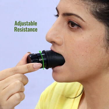 Breathing Trainer With Adjustable Resistance (BT01)