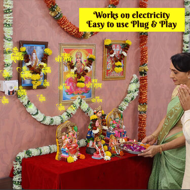 Bhakti Mantra Device + Free Decorative LED Light (MD4)