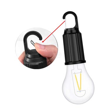 Rechargeable Outdoor Camping Hanging Retro Bulb Light (L34)