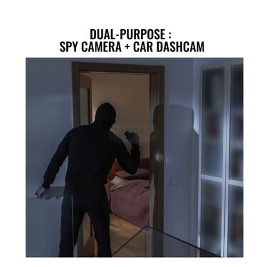 Stick on CCTV HD Spy Camera cum Dashboard Camera (CCTV18)