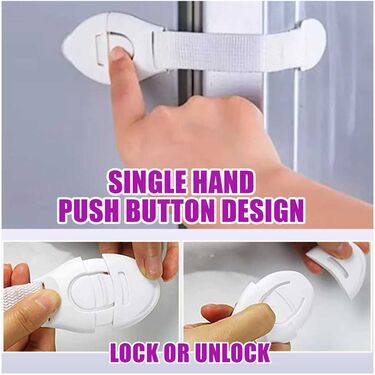 Child Finger Safety Furniture Lock PO4