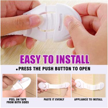 Child Finger Safety Furniture Lock PO4
