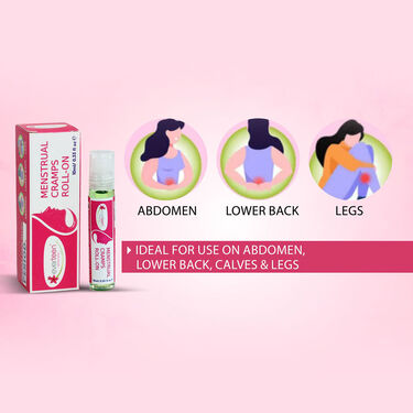 Cramp Relief Roll-on + Intimate Wash Period Care Combo