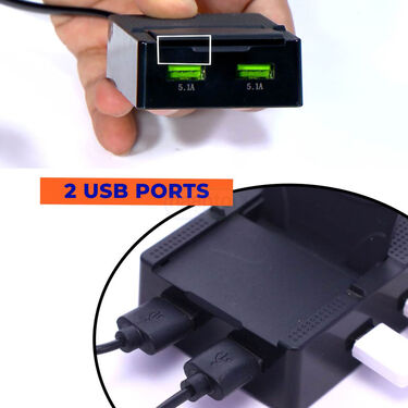 4 Port Ultra Fast Mobile Charger With Inbuilt Stand (FMC)