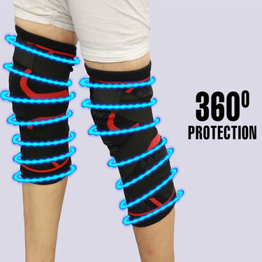 4 Way Compression Knee Support for Pain Relief
