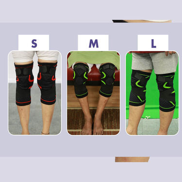 4 Way Compression Knee Support for Pain Relief
