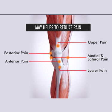 4 Way Compression Knee Support for Pain Relief