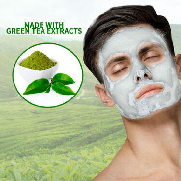 Green Tea Skin Brightening Clay Stick Mask for Men