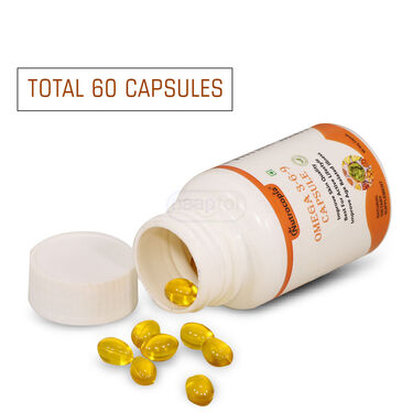 Omega 3 Capsule For Muscle Bone Heart & Skin (HS01)