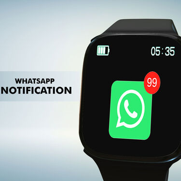 Infinity Display Calling Smart Watch + Wireless Magnetic Charger + Free Case + Free Wireless Bluetooth Headset (SWC7)