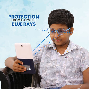 Kids Glasses For Mobile & TV Protection Zero Power Buy 1 Get 1 Free (MPG1)