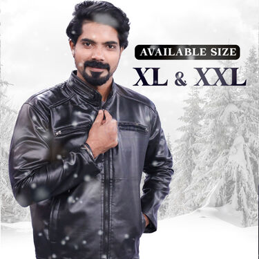 Pick any 1 Mens Leatherite Jacket (LJ-1)