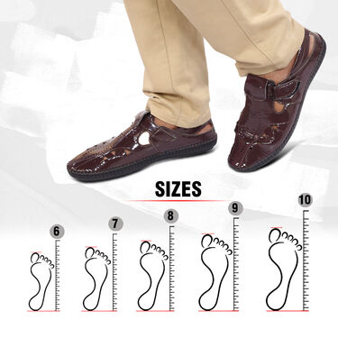 Mens Stylish Shiny Sandals Pick Any 1 with Free Watch + Sunglasses + Wallet (SW80)