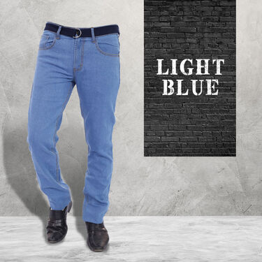 Mr. Tusker Set of 3 Denims with Free Belt (3DCB-1)