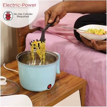 Multipurpose Electric Cooking Pot With Free Set of 6 Spoon (FM2)
