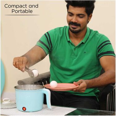 Multipurpose Electric Cooking Pot With Free Set of 6 Spoon (FM2)