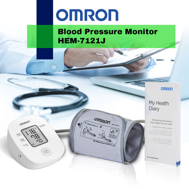 Omron Blood Pressure Monitor HEM-7121J