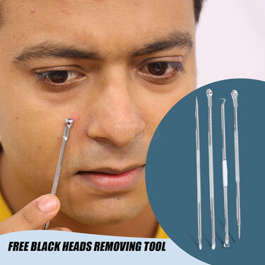Stylish Golden Trimmer + Free Black Heads Removing Tools (PMTBRT1)