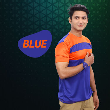 Pack 5 Designer Round Neck T-shirts with Designer Watch (5RT19)