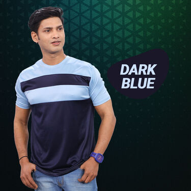 Pack 5 Designer Round Neck T-shirts with Designer Watch (5RT19)