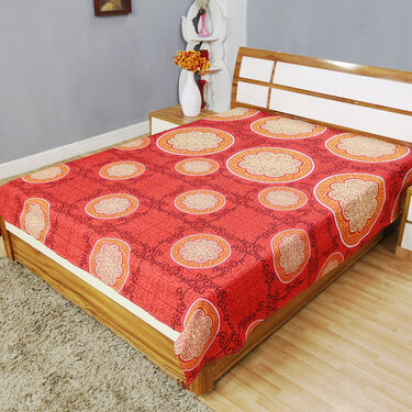 Pack of 12 Traditional Print Double Bedsheets (12BS3)