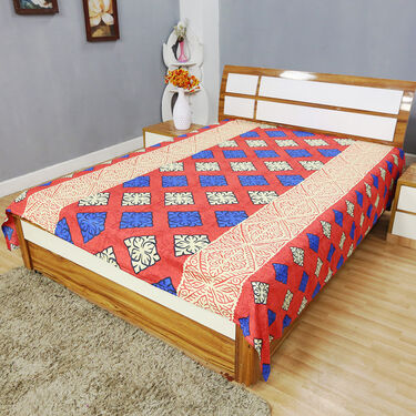 Pack of 12 Traditional Print Double Bedsheets (12BS3)
