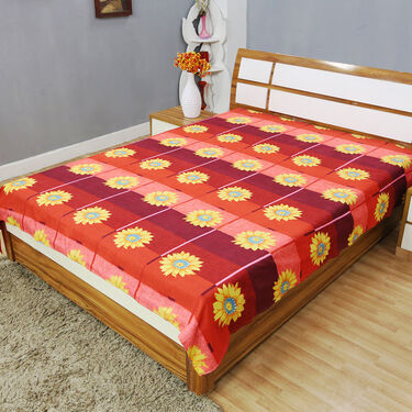Pack of 12 Traditional Print Double Bedsheets (12BS3)