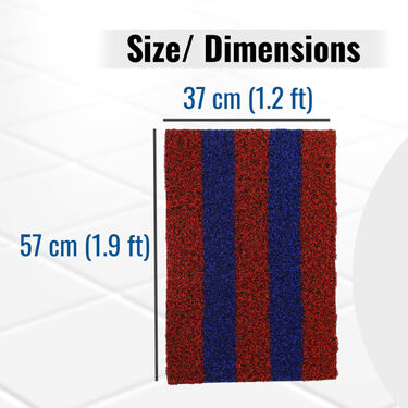 Pack of 2 Anti Skid Scrub Door Mat (FM1)