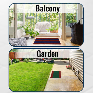 Pack of 2 Anti Skid Scrub Door Mat (FM1)