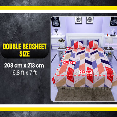 5 Bedsheets + 10 Pillow Covers + 5 Blankets Combo (5BS5FB1)