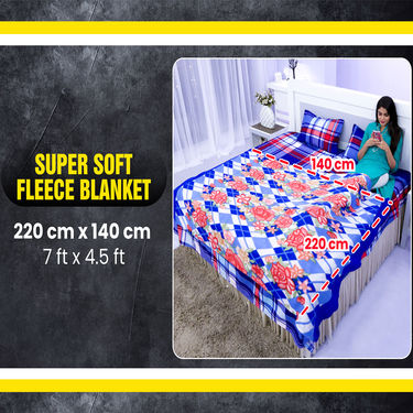 5 Bedsheets + 10 Pillow Covers + 5 Blankets Combo (5BS5FB1)