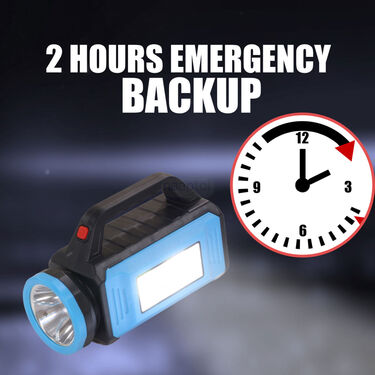 Rechargeable Solar Torch with Emergency Light (EL4)