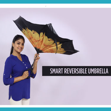 Smart Reversible Umbrella