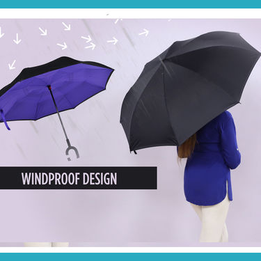 Smart Reversible Umbrella