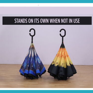 Smart Reversible Umbrella