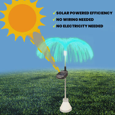 Pack of 2 Colour Changing Solar Lawn Lamps (L22)